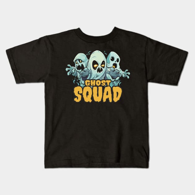 Spooky Specter Crew Kids T-Shirt by Life2LiveDesign